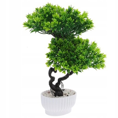 Sztuczne drzewko bonsai na zewnątrz