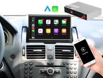 MERCEDES NTG 4.0 BEZPRZEWODOWY CARPLAY ANDROID AUTO W204 W212 GLK X204  