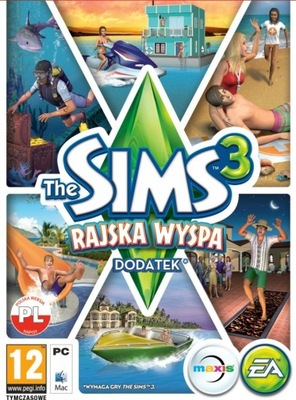 THE SIMS 3 RAJSKA WYSPA PL PC KLUCZ EA APP