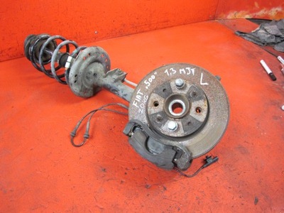 Fiat 500 07- 1.3 mj поворотный кулак амортизатор левая фото №1