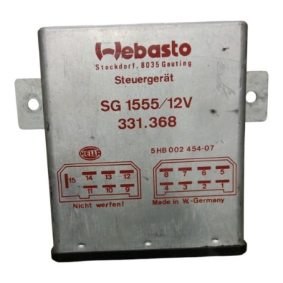 Блок управляющий webasto sg1555/12v фото №1