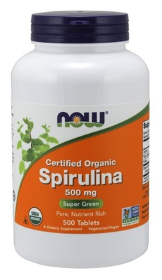 Now Foods Spirulina 500 mg 500 tab.