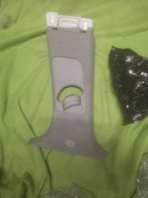 Накладка стойка b обшивка левая santa fe iv фото №1