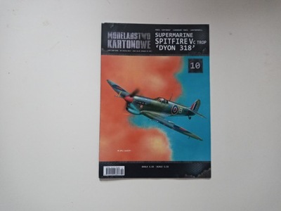 MODEL KARTONOWY SPITFIRE V c TROP