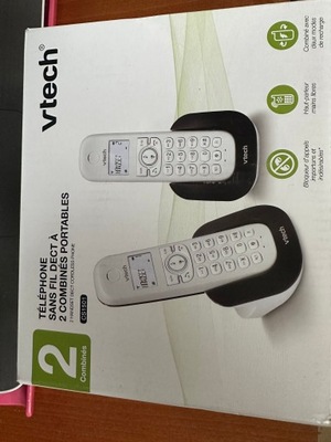 Telefon stacjonarny VTech CS1501 2-Handset Dual
