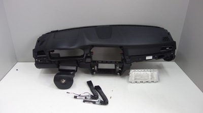 Bmw 5 f10 приборная панель консоль подушка безопасности оригинал фото №1