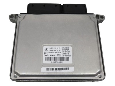 ECU MERCEDES C W204 2.2CDI A6461502072 A0054461840