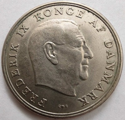 1697c - Dania 5 koron, 1963