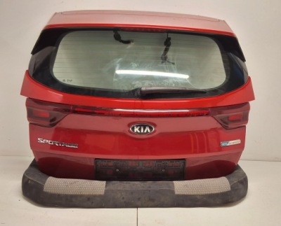 Kia sportage iv lift крышка багажника задняя багажника цвет a9 фото №1