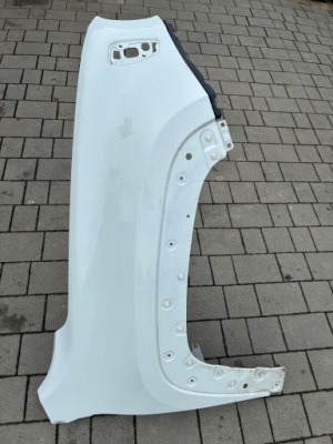 Крыло перед передний правая  jeep renegade кронштейн  хороший белый фото №1