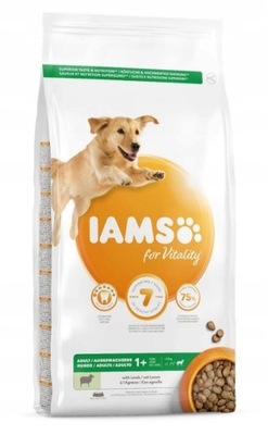 IAMS For Vitality Adult Large Breed Lamb 3 kg