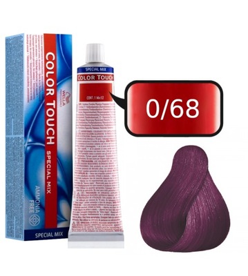 WELLA COLOR TOUCH FARBA 60ml 0/68