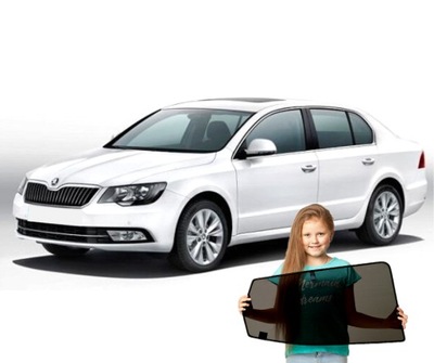 CORTINAS AL MAGNESACH SKODA SUPERB 2 II BERLINA RESTYLING  