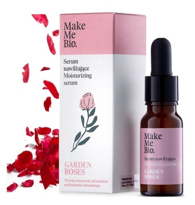 Make Me Bio Garden Roses Nawilżające Serum do twarzy 15 ml