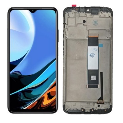 LCD WYŚWIETLACZ EKRAN DO XIAOMI REDMI 9T RAMKA