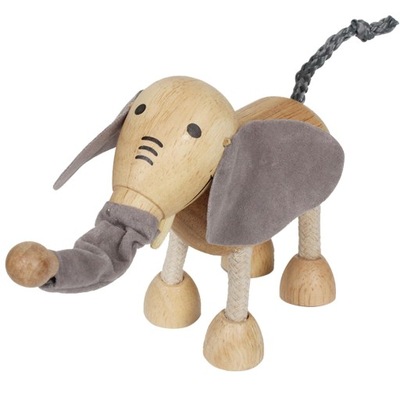 Kreskówka model zwierzęcia lalka zabawka wczesna zabawka edukacyjna dla dzieci słoń