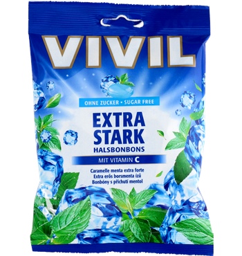 Vivil Extra Stark Cukierki Bez Cukru 120g