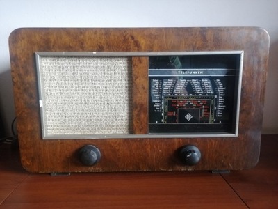 RADIO LAMPOWE TELEFUNKEN OPAL 1939r UNIKAT SPRAWNE