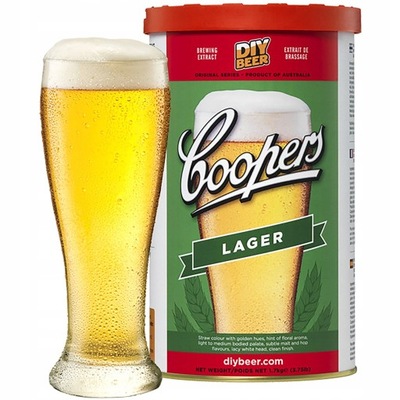 PIWO DOMOWE COOPERS BREWKIT LAGER na 23L