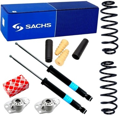 Амортизатори подушки безпеки пружини задня skoda octavia ii 2 sachs фото №1