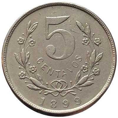 88372. Nikaragua - 5 centavo - 1899r.