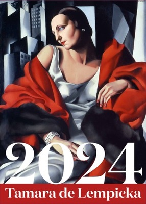 Kalendarz luksusowy - Tamara Łempicka 2024 - wielkoformatowy