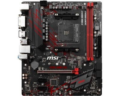 Motherboard MSI B450M GAMING PLUS AMD Socket AM4 DDR4 ATX