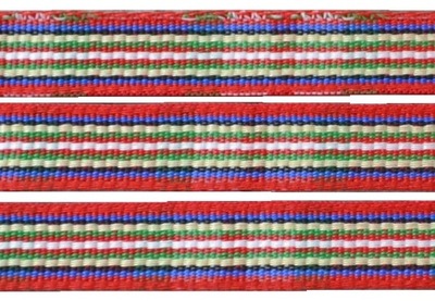 Wstążka rypsowa w kratkę krata do dekoracji ozdobna stroik kolorowa 8mm 1m