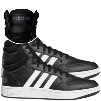 męskie buty sportowe adidas hoops wysokie za kostkę r. 42 2/3