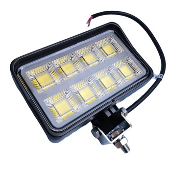 LAMPA ROBOCZA LEDOWA 160 LED DIODY OSRAM ROZPRASZAJĄCA 12-24V PROSTOKĄTNA