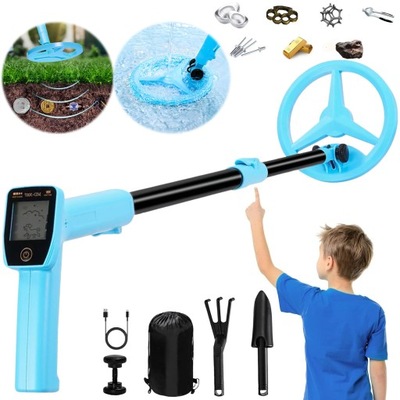 WYKRYWACZ METALU DETEKTOR METALI Z WYŚWIETLACZEM LCD DLA DZIECI PRZENOŚNY