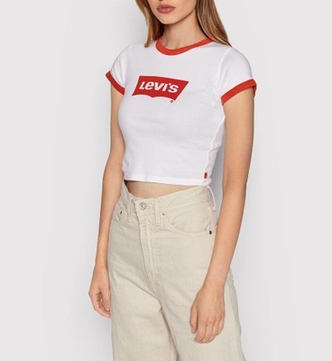 T-shirt damski LEVI'S biały M