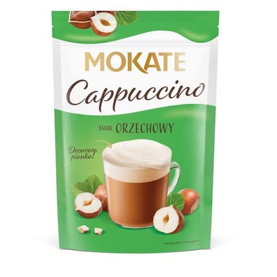 MOKATE cappuccino smak orzechowy 110g