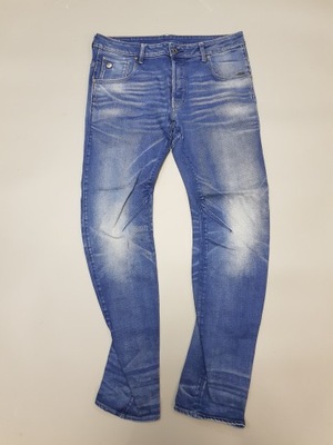 G-STAR Raw jeansy spodnie slim jak NOWE 33/32 pas 90