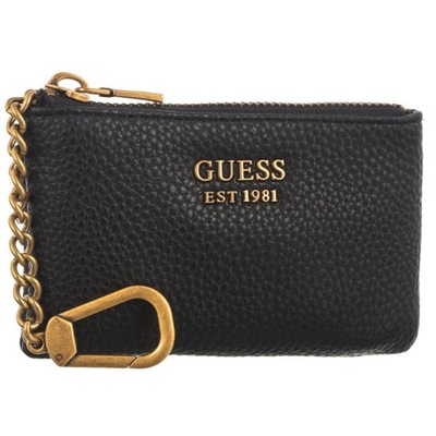 Portfel Guess Becci Slg Zip Pouch SWVB87 Czarny