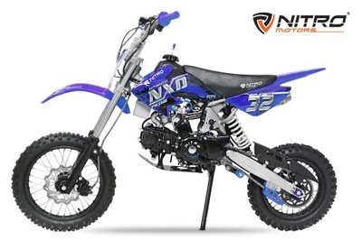 NXD A17 125cc 17/14" PIT BIKE - CROSS - MOTOCYKL XL niebieski