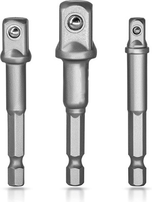 REDUKCJE ПЕРЕХОДНИКИ DO WKRĘTARKI НАСАДКИ 1/4 3/8 1/2