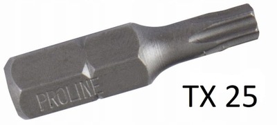 Końcówka bit 1/4" TORX T25