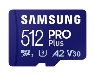 Karta pamięci Samsung microSDXC PRO Plus 512GB