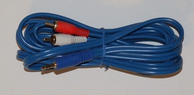 Kabel połączeniowy 2x RCA / mini jack 1,8m