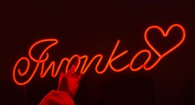 Neon led dowolne imię