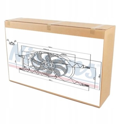 VENTILADOR DEL RADIADOR RENAULT VEL SATIS 2.2 3.0 3.5  