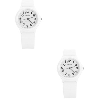 2 sztuk Wodoodporne zegarki Zegarek na dzień