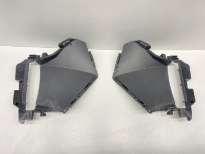 Защита решётка радиатора решётка бампера левая renault megane 5 v e-tech фото №1