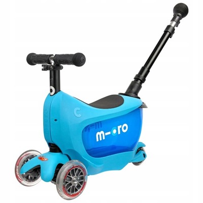 HULAJNOGA MICRO MINI2GO Deluxe PLUS + Jeździk blue