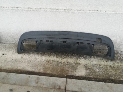 Mercedes gla w156 рестайлінг  amg накладка дифузор задній фото №1