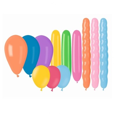 Balony Zestaw Balonów HIT Różne-25 sztuk