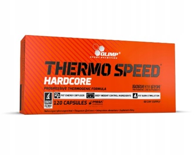 Olimp Thermo Speed Hardcore Mega Caps - 120 Kapsułek