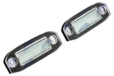 NTY LUCES DIODO LUMINOSO LED RETROILUMIACIÓN TABLAS REJESTRACYJNEJ VOLVO C30 2006-  