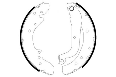 Гальмівні колодки гальмівні multicar m26 alfa romeo ar 6 ar фото №1